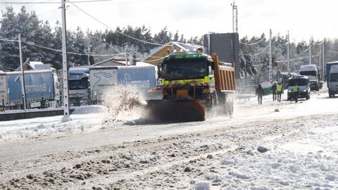 Nieve en Montesalgueiro