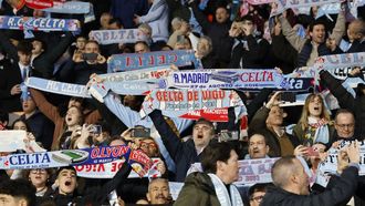 Imagen de archivo de un partido del Celta en Europa League este curso.