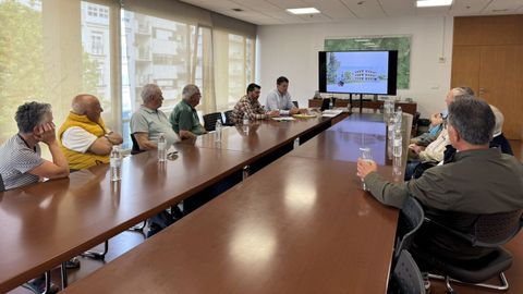Romero y Ruiz se reunieron con las directivas de los clubes de jubilados