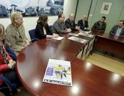 La competici�n se present� ayer en el Concello de Nar�n.
