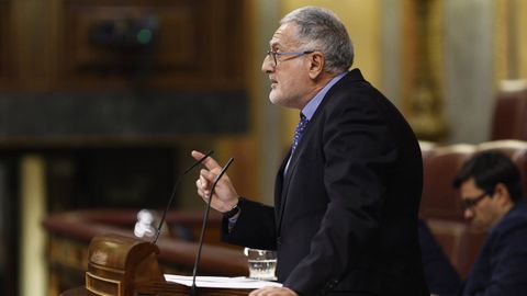 El exdiputado de Vox Juan Steegman Olmedilla en una intervencin en el Congreso de los Diputados.