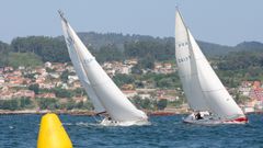 Imagen de archivo de una regata.