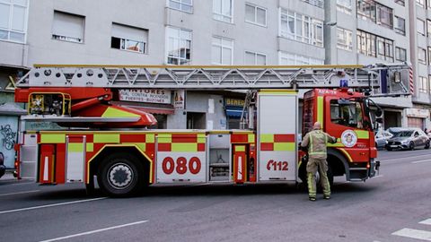 Bomberos de Ourense, en una imagen de archivo.