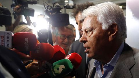 El expresidente del Gobierno Felipe Gonzlez