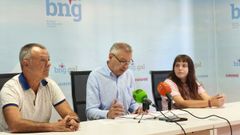 Rueda de prensa del BNG.