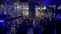 Imagen de archivo del interior de una noche en una discoteca de capital ourensana.