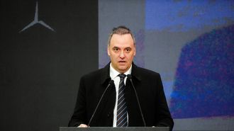 Manuel Adorni, jefe de gabinete de Javier Milei