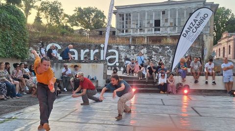 Espectáculo de Danza no Camiño en el festival Ultreia et Suseia de Sarria