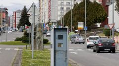 El radar de la Avenida de Madrid recibi� unos trabajos de mantenimiento este mi�rcoles