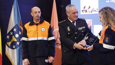 Se entregaron varias medallas de oro a instituciones, cuerpos de seguridad y entidades que tuvieron un papel clave en la gesti�n de la emergencia 