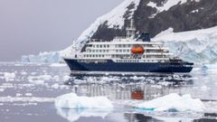 El MV Hondius.