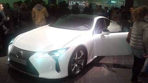 Lexus Asturias presenta en su concesionario la nueva gama LC 500.Lexus Asturias presenta en su concesionario la nueva gama LC 500