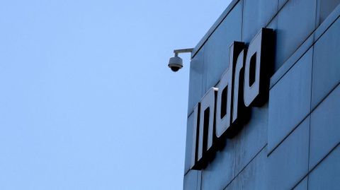 Oficinas de Indra en Madrid, en una foto de archivo