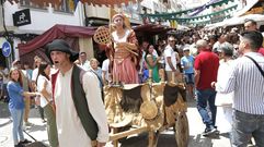 As� fue el �ltimo d�a de la Feira Medieval de Noia