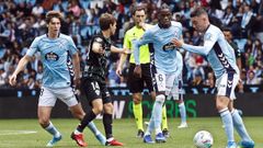 Fer L�pez e Ilaix Moriba formaron una buena sociedad en la sala de m�quinas ante el Elche.