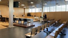 Sala de vistas de Ourense en la que deba haberse celebrado el juicio