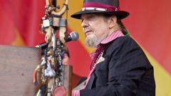 Dr. John, fotografiado al piano en el New Orleans Jazz and Heritage Festival el 28 de abril del 2012