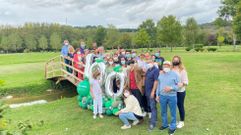 Antonio Gonz�lez celebr� sus cien a�os con familiares y amigos en el club de golf