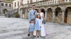Orlando y Vanessa se recasaron el mes pasado en Santiago y los dos hijos de la pareja, Adela y Andr, fueron los padrinos de la ceremonia.