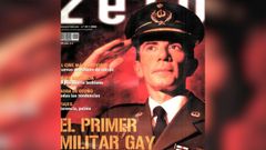 Jos Mara Snchez Silva, portada de la revista Zero de septiembre del 2000