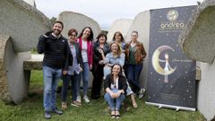 Acto de presentaci�n de la Andaina Solidaria celebrado en la Fundaci�n Manolo Paz de Castrelo