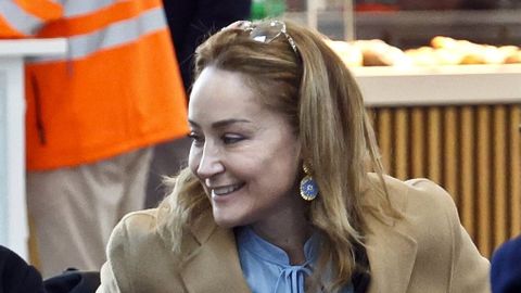 La presidenta del Celta, Mari�n Mouri�o.