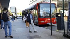La parada es actualmente la cabecera de la l�nea 21