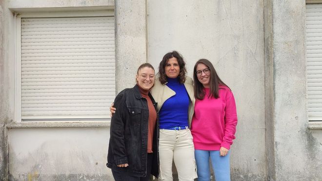 Integrantes de la comisi�n de fiestas de San Vicente de Duio, Fisterra