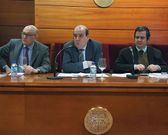 El fiscal Jos� Ram�n Pi�ol, P�rez-Cepeda y Santal�.