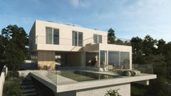 Recreación virtual de una de las viviendas de la urbanización que se está construyendo en Palmeira.