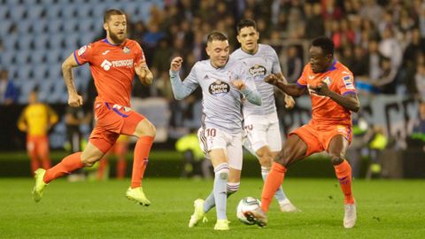  Celta-Getafe (0-1) el 3 de noviembre del 2019.