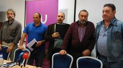 Representantes del colectivo Asturias Ganadera-Usaga.Representantes del colectivo Asturias Ganadera-Usaga