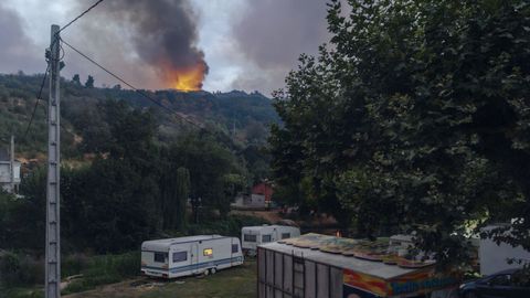 Incendio en Chas, Vilaza