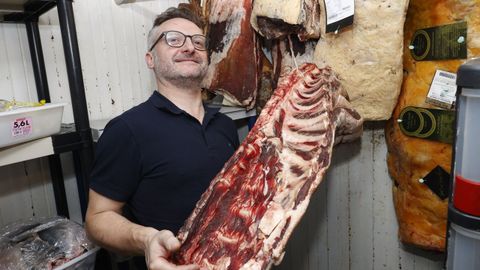 Carlos Alberto Lorenzo, propietario de A Granxa do Costado