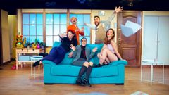 Los actores de la obra ��Quieres pecar conmigo?�
