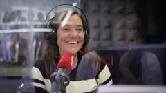 Imagen de archivo de una intervenci�n de In�s Rey en Voces de A Coru�a, de Radio Voz