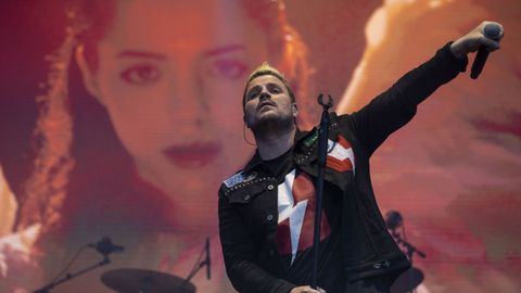 Dani Mart�n en un concierto en O Son do Cami�o del a�o 2022