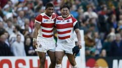 Jap�n hace historia en el Mundial de Rugbi