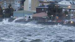 En imgenes: Ciarn deja en Galicia fuertes vientos y oleaje