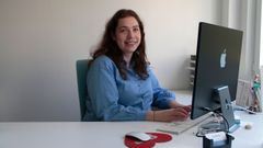 La psiquiatra Cristina Uzal, en su cl&iacute;nica de la ronda de Nelle