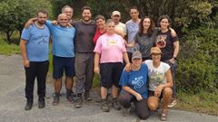 En imagen de archivo,�participantes en uno de los proyectos de la Fundaci�n Edes�la Finca El Cabill�n