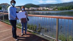 Ricardo Su�rez y Rosana P�rez presentaron las conclusiones que se extraen del plan director de saneamiento de Noia