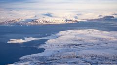 Vista a�rea de Groenlandia, en una imagen de archivo