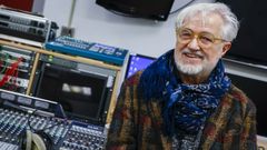 Eloi Caldeiro, nas instalaci�ns de La Voz. 