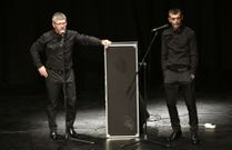 Lu�s Iglesia y Xabier Deive estrenaron en Cee Filosolfando. 