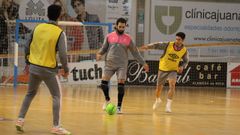 Imagen de un entrenamiento de esta semana del Noia Portus Apostoli