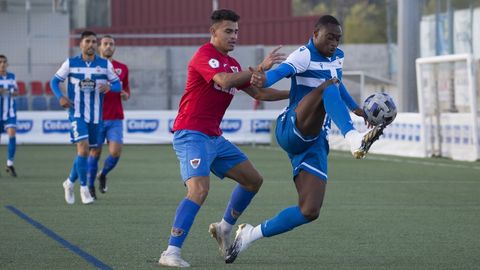 Imagen del Bergantios-Deportivo disputado en pretemporada