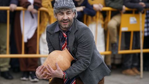 Los competidores hicieron gala de su maestr�a en lanzamientos y recepciones