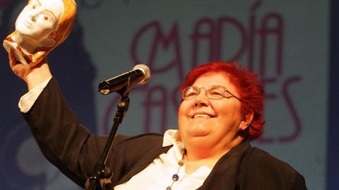 Dorotea Brcena recibi el Premio Mara Casares en el ao 2006
