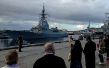 La F-101 zarp� de Ferrol el pasado 4 de octubre.